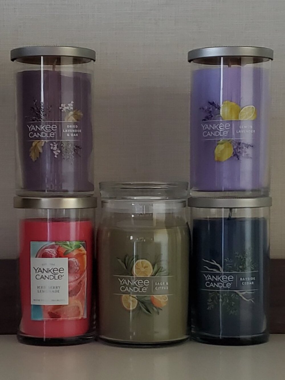 Yankee Candle bundle lot (5) assorted